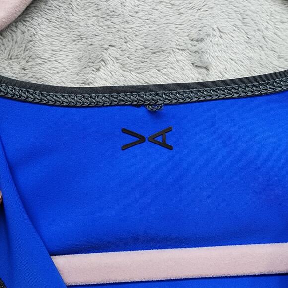 VA VERAMOR Swimsuit Womens M Gray Blue Zip Compression Wetsuit Reversible Surf - Picture 3 of 7